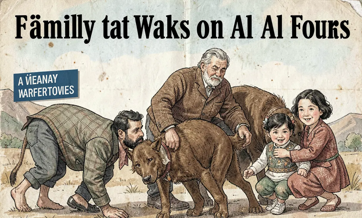 The Family That Walks on All Fours